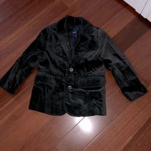 Black GAP Velvet Blazer. Size 4.